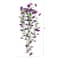 30" UV Resistant Artificial Morning Glory Hanging Plants, 6ct.
